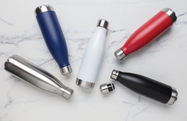 Logo trade promotional giveaways picture of: Vacuum insulated stainless steel bottle