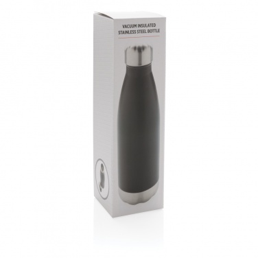 Logo trade promotional products image of: Vacuum insulated stainless steel bottle