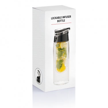 Logo trade promotional giveaways image of: Lockable infuser bottle