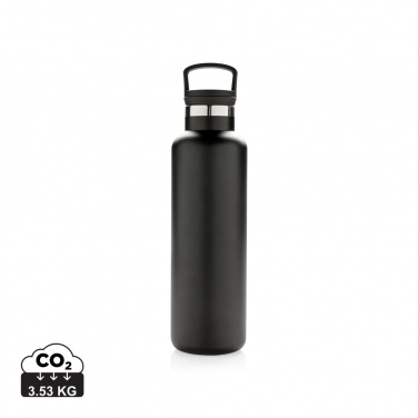 Logo trade promotional gifts picture of: Vacuum insulated leak proof standard mouth bottle