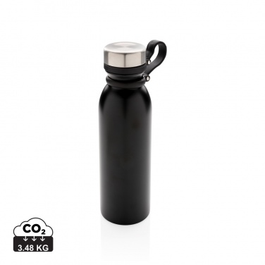 Logo trade promotional merchandise picture of: Copper vacuum insulated bottle with carry loop