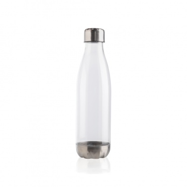 Logo trade promotional products image of: Leakproof water bottle with stainless steel lid