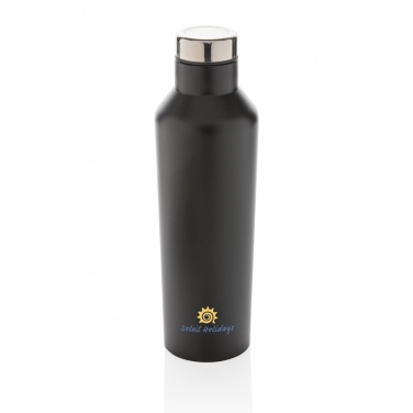 Logo trade advertising products picture of: Modern vacuum stainless steel water bottle