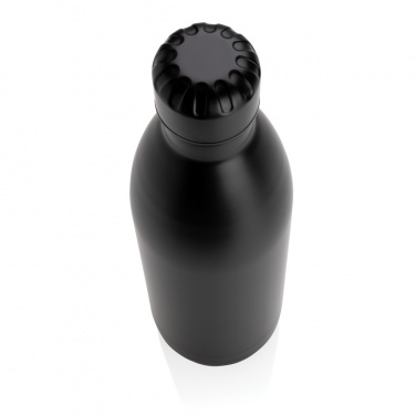 Logo trade advertising product photo of: Solid colour vacuum stainless steel bottle 1L