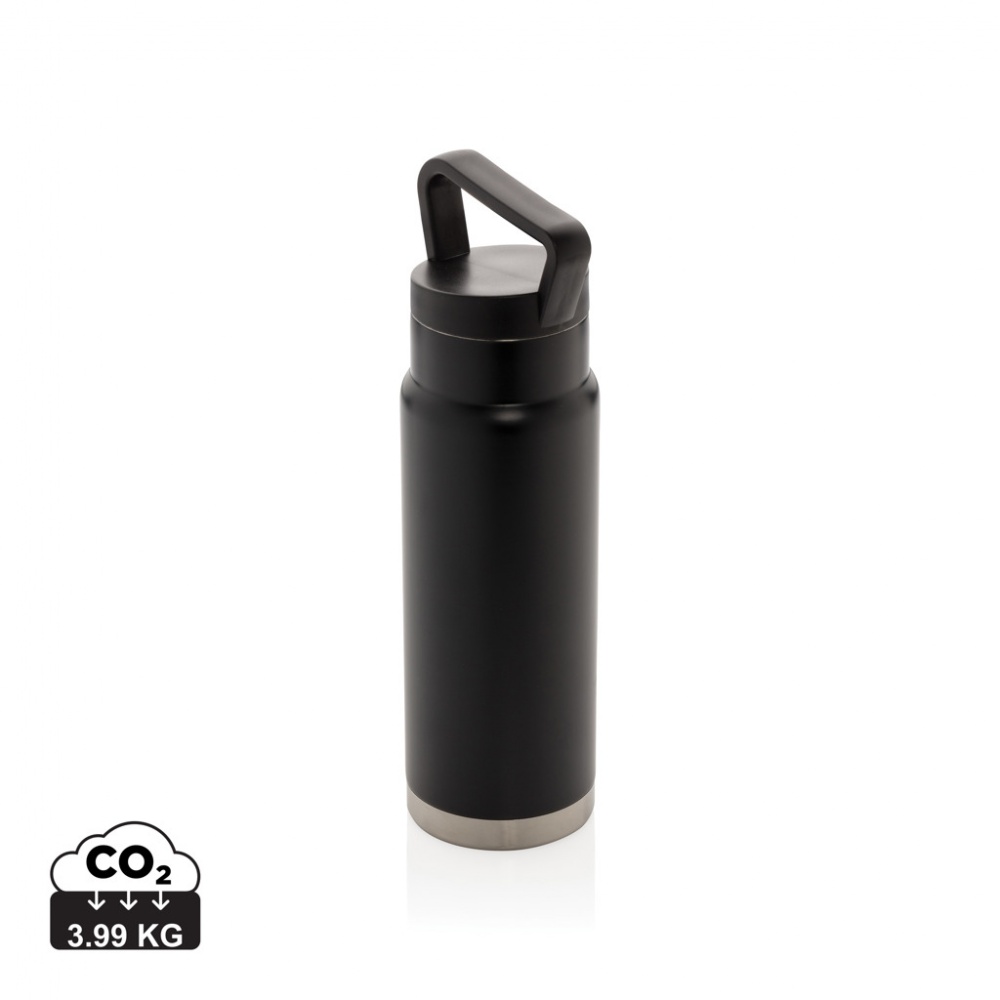 Logotrade promotional item image of: Leakproof vacuum on-the-go bottle with handle