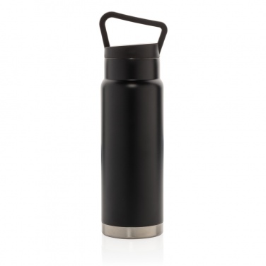 Logo trade advertising products picture of: Leakproof vacuum on-the-go bottle with handle