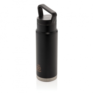 Logo trade business gift photo of: Leakproof vacuum on-the-go bottle with handle