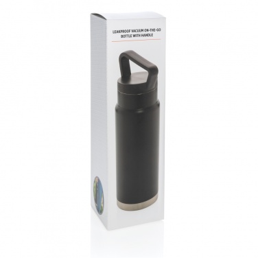 Logotrade promotional merchandise picture of: Leakproof vacuum on-the-go bottle with handle