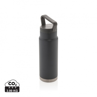 Logotrade advertising products photo of: Leakproof vacuum on-the-go bottle with handle