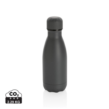 Logotrade advertising products photo of: Solid colour vacuum stainless steel bottle 260ml