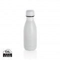 Solid colour vacuum stainless steel bottle 260ml, white