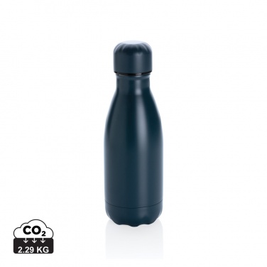 Logo trade promotional items image of: Solid colour vacuum stainless steel bottle 260ml