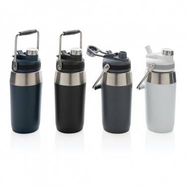 Logotrade business gifts photo of: Vacuum stainless steel dual function lid bottle 500ml