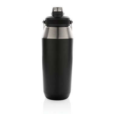 Logotrade promotional items photo of: Vacuum stainless steel dual function lid bottle 1L