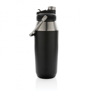 Logo trade promotional item photo of: Vacuum stainless steel dual function lid bottle 1L