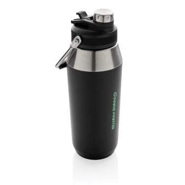 Logotrade promotional merchandise picture of: Vacuum stainless steel dual function lid bottle 1L