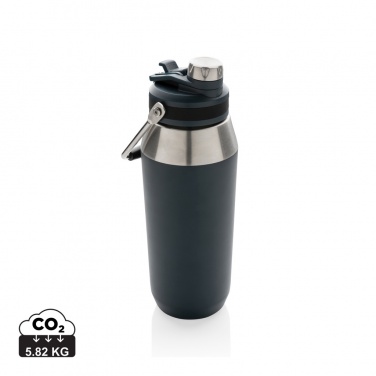 Logotrade promotional giveaway picture of: Vacuum stainless steel dual function lid bottle 1L