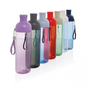 Logo trade promotional merchandise picture of: Impact RCS recycled PET leakproof water bottle 600ml