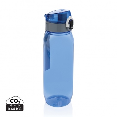 Logo trade promotional giveaways image of: Yide RCS Recycled PET leakproof lockable waterbottle 800ml