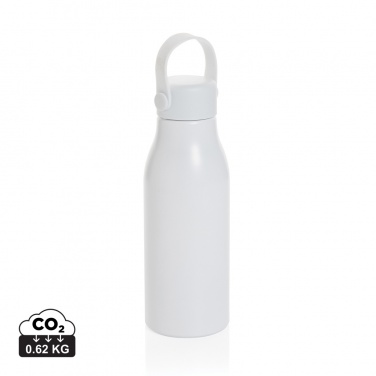 Logo trade promotional merchandise image of: Pluto RCS Certified recycled aluminium bottle 680ml