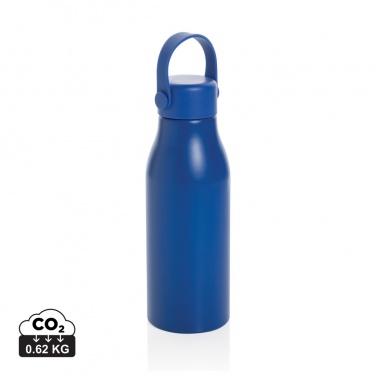 Logo trade promotional product photo of: Pluto RCS Certified recycled aluminium bottle 680ml