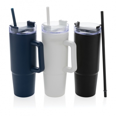 Logo trade promotional merchandise image of: Tana RCS plastic tumbler with handle 900ml