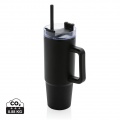 Tana RCS plastic tumbler with handle 900ml, black