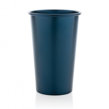 Logo trade promotional merchandise photo of: Alo RCS recycled aluminium lightweight cup 450ml