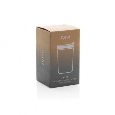 Logo trade advertising products image of: Avira Alya RCS Re-steel tumbler 300 ml