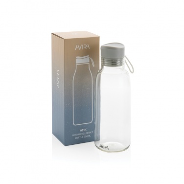 Logo trade promotional giveaways image of: Avira Atik RCS Recycled PET bottle 500ML