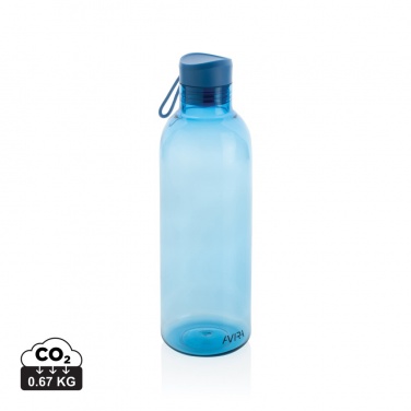 Logo trade promotional giveaways image of: Avira Atik RCS Recycled PET bottle 1L