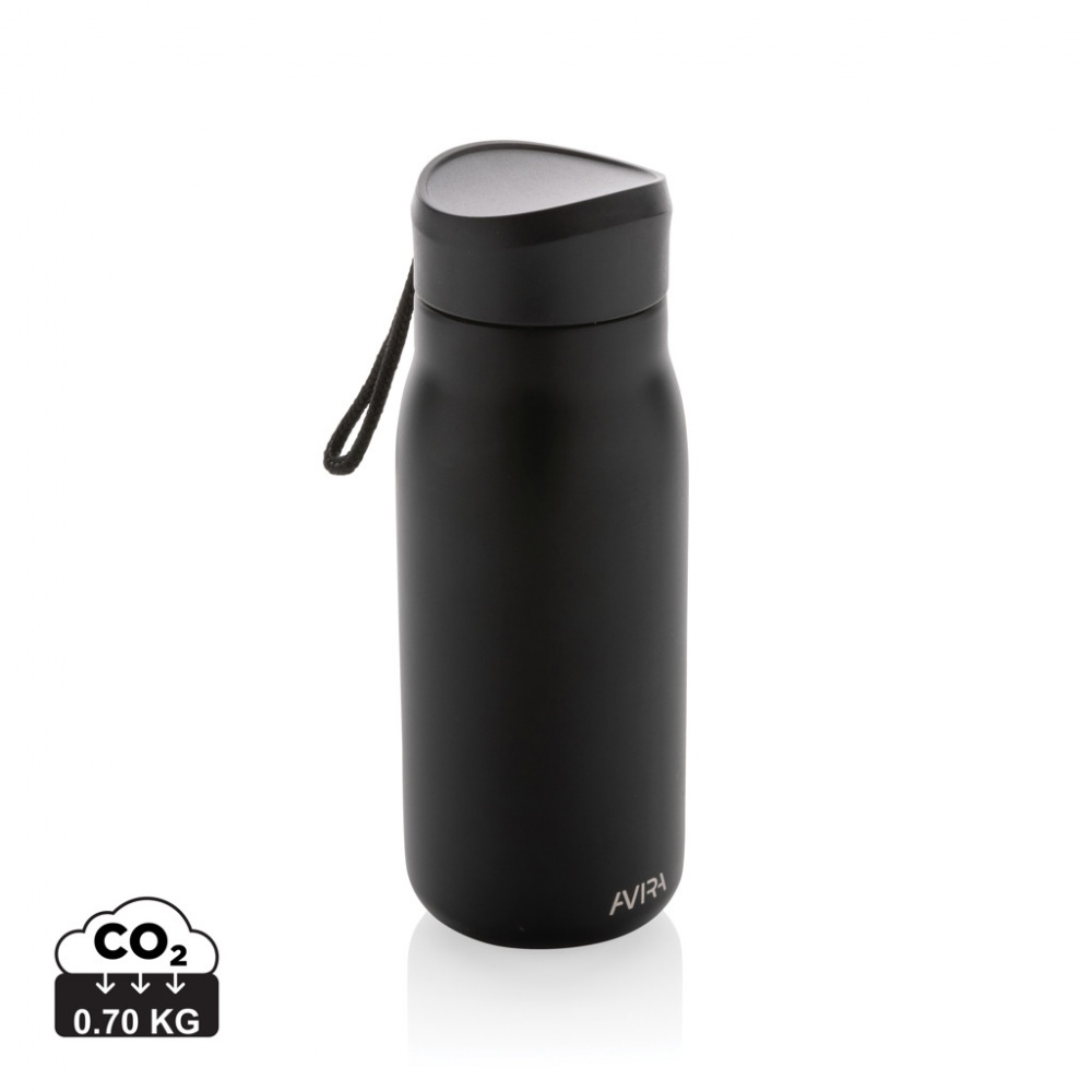 Logo trade promotional merchandise picture of: Avira Ain RCS Re-steel 150ML mini travel bottle