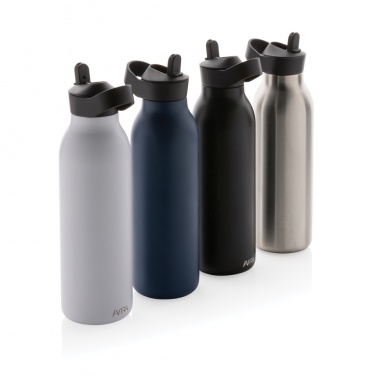 Logo trade promotional merchandise picture of: Avira Ara RCS Re-steel fliptop water bottle 500ml