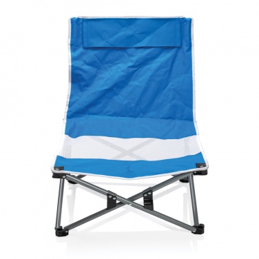 Logo trade corporate gifts image of: Foldable beach chair in pouch