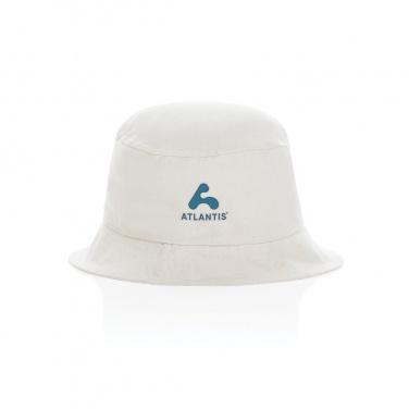 Logo trade promotional merchandise image of: Impact Aware™ 285 gsm rcanvas one size bucket hat undyed