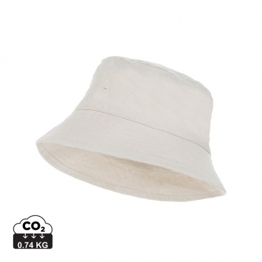 Logotrade promotional product picture of: Impact Aware™ 285 gsm rcanvas one size bucket hat undyed