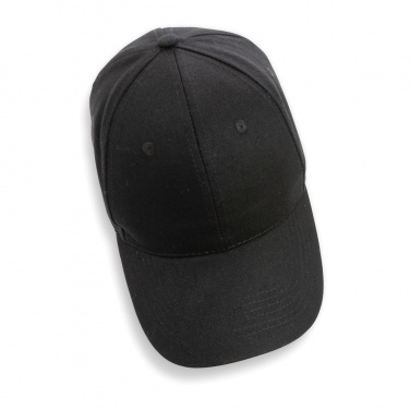 Logo trade advertising products picture of: Impact 6 panel 280gr Recycled cotton cap with AWARE™ tracer