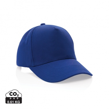 Logo trade promotional items picture of: Impact 5panel 280gr Recycled cotton cap with AWARE™ tracer