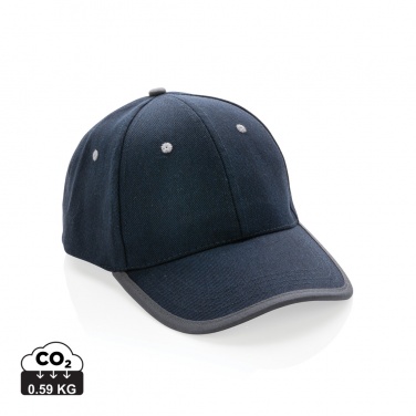 Logotrade advertising product image of: Impact AWARE™ Brushed rcotton 6 panel contrast cap 280gr