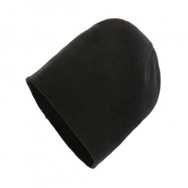 Logo trade corporate gift photo of: Impact AWARE™ classic beanie with Polylana®