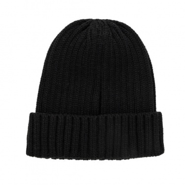 Logotrade promotional item picture of: Kennedi AWARE™ Polylana® beanie with large rib