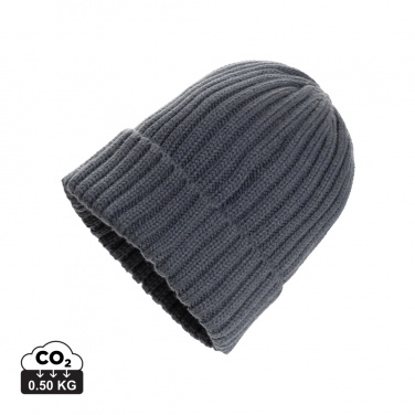 Logotrade promotional product image of: Kennedi AWARE™ Polylana® beanie with large rib