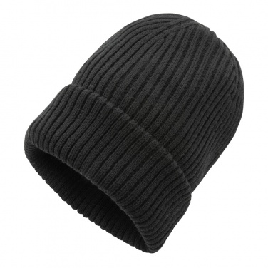 Logotrade corporate gift image of: Impact AWARE™  Polylana® double knitted beanie