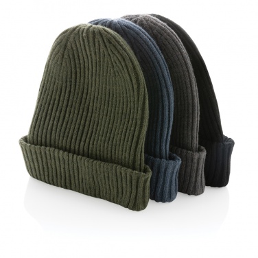 Logo trade promotional product photo of: Impact AWARE™  Polylana® double knitted beanie