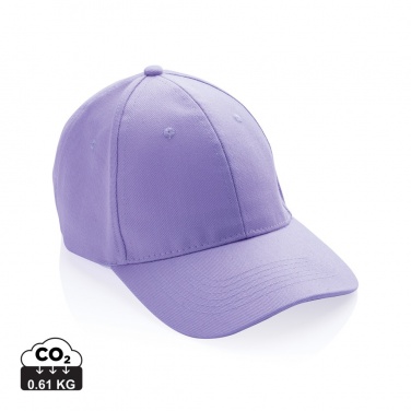 Logo trade promotional products picture of: Impact 6 panel 280gr Recycled cotton cap with AWARE™ tracer