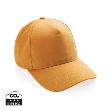 Logotrade advertising product picture of: Impact 5panel 280gr Recycled cotton cap with AWARE™ tracer