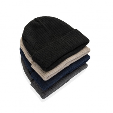 Logo trade promotional products image of: Pryor AWARE™ Polylana® beanie with cuff