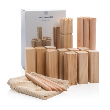 Logotrade advertising products photo of: Wooden kubb set