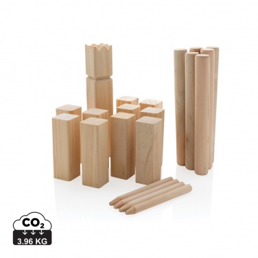 Logotrade promotional item image of: Wooden kubb set