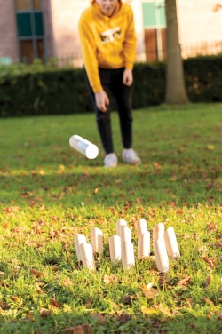 Logo trade promotional merchandise photo of: Wooden scatter set